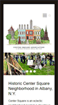 Mobile Screenshot of centersquarealbany.com