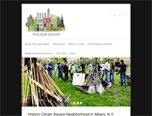 Tablet Screenshot of centersquarealbany.com